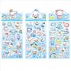 18pcs Kuromi Cinnamoroll Flat 3D Wind Stickers Cartoon Exquisite Children's Toy Stickers Diary Decoration Creative DiY Toys