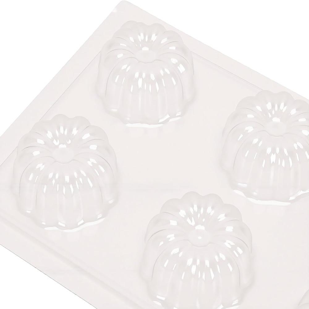 PP Jelly Mold 6 Grids Mousse Mold Candy Coating Soap Mold  Mung Bean