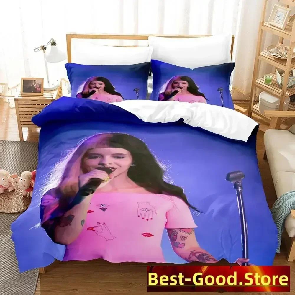 2023 Sexy Singer Melanie Martinez Bedding Set Duvet Cover Sheet Printed Pillowcase Bed Full Queen King Size Comforter Bedroom