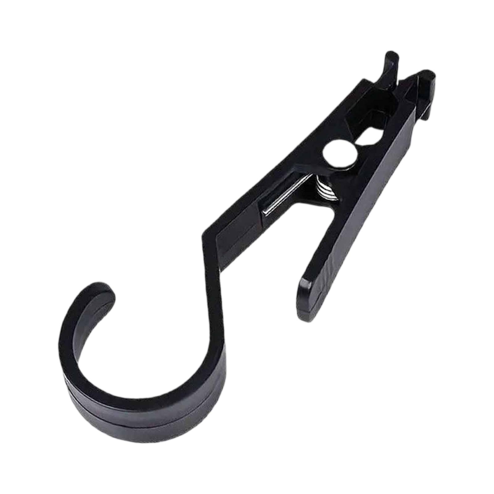 

Portable Tent Hook and Sky Curtain Clip – Outdoor Multi-Purpose Clip, - Hanging Object for Camping, Light, Tent Accessories, Travel Use One Size чёрный