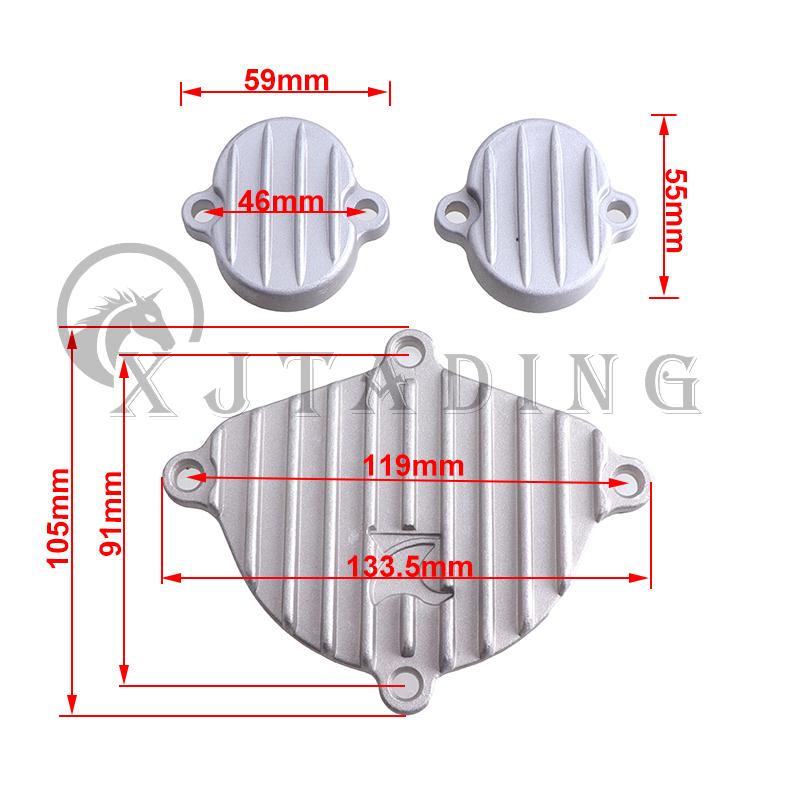 

Motorcycle Engine Cylinder Head Left Cover Valve Cover For YX150 160 Yinxiang 150cc 160cc Dirt Bike Motocross Accessories 1 SET
