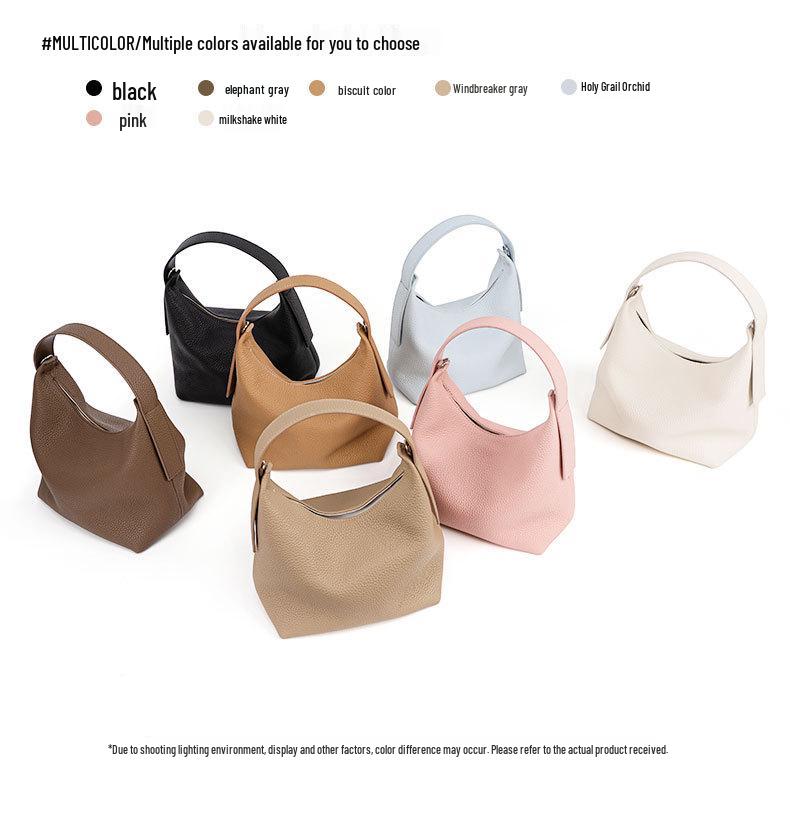 Chic Women's Genuine Leather Crossbody & Shoulder Bag - Trendy, High-End, Light Luxury Handbag for Commuting