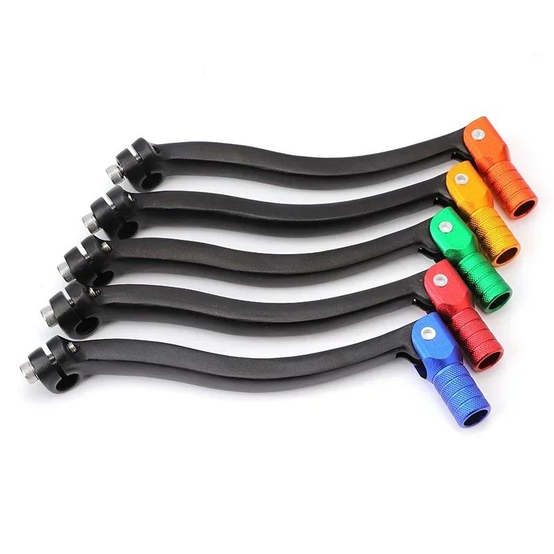 Motorcycle CNC Folding Aluminum Gear Shift Lever Gear Shift Lever For Motorcycle ATV Dirt Bike Pit Bikes Gear Lever