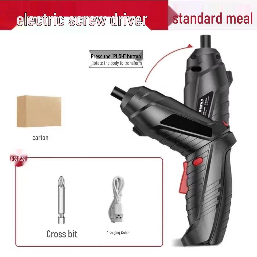 Rechargeable Multi-functional Electric Screwdriver & Drill Tool Set