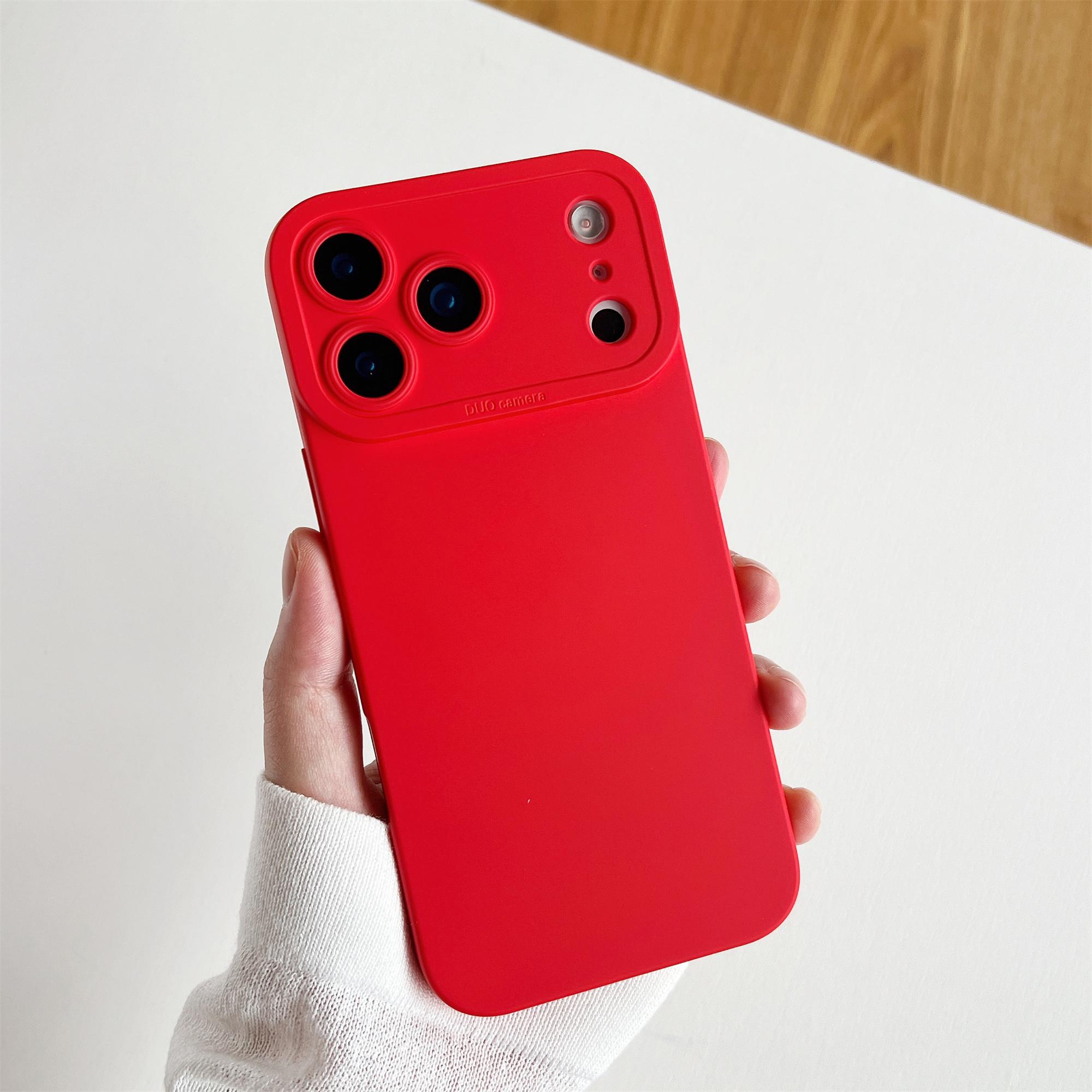

New 20 color choices liquid silicone phone case for For Iphone 17 16 15 Pro Max Plus full shockproof TPU soft bumper cover For iphone 17