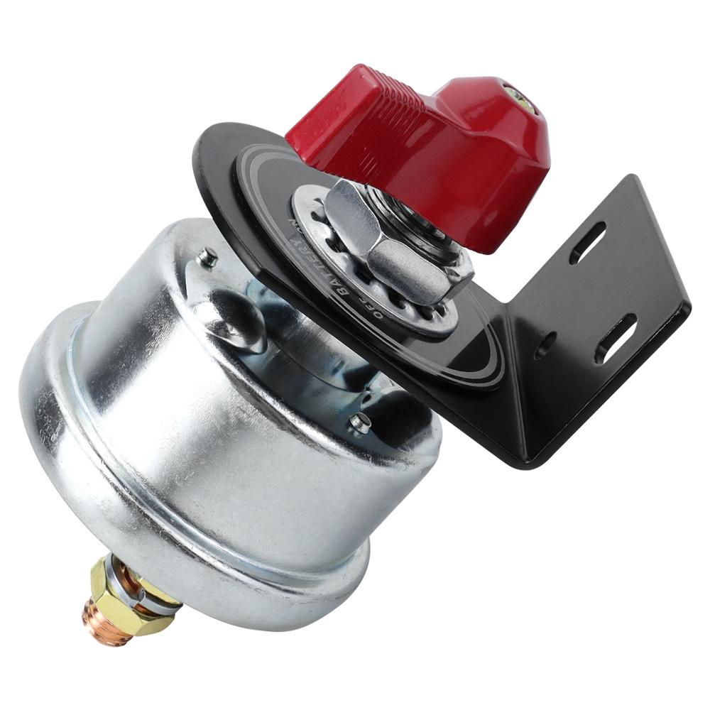200A Battery Disconnect Cut Off Switch with Mounting Bracket For Car RV Boat ATV