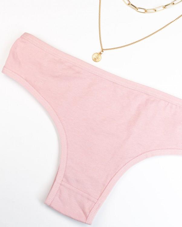 Bavlněné kalhotky s krajkou ISSA Plus