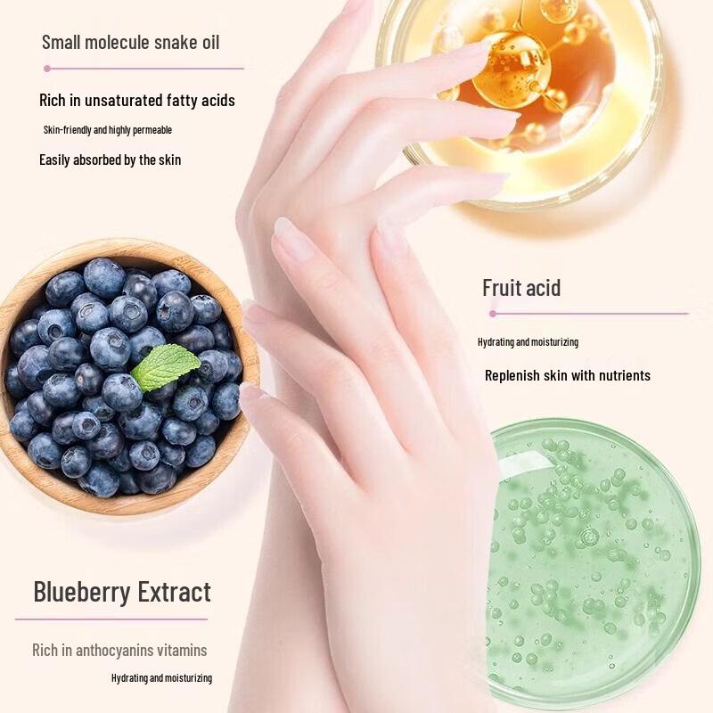 Longliqi Snake Oil & Fruit Acid Moisturizing Hand Cream
