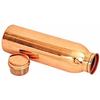 Pure Copper Water Bottle, Ayurvedic Copper Container for Sports, Fitness, Yoga, and Natural Wellness, 1000ml (32 Oz), Leak-Proof, Joint-Free (1 Pack)