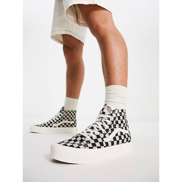 

Кроссовки Vans SK8-Hi theory в шахматном порядке