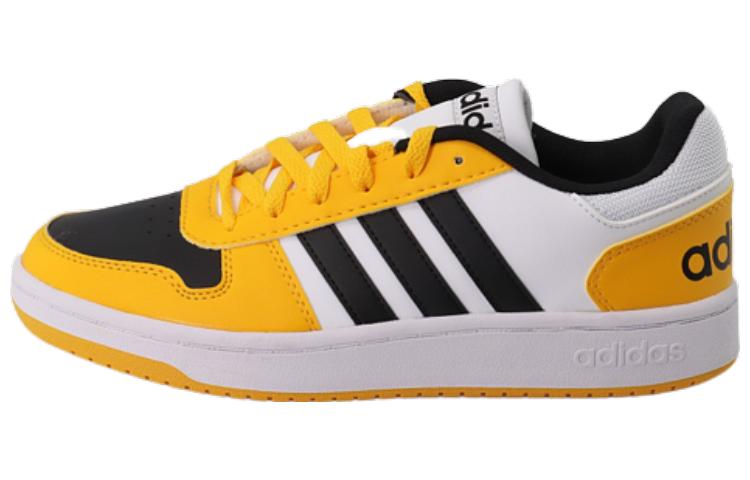 Adidas Hoops 2.0  Yellow White Black  FY8471 44