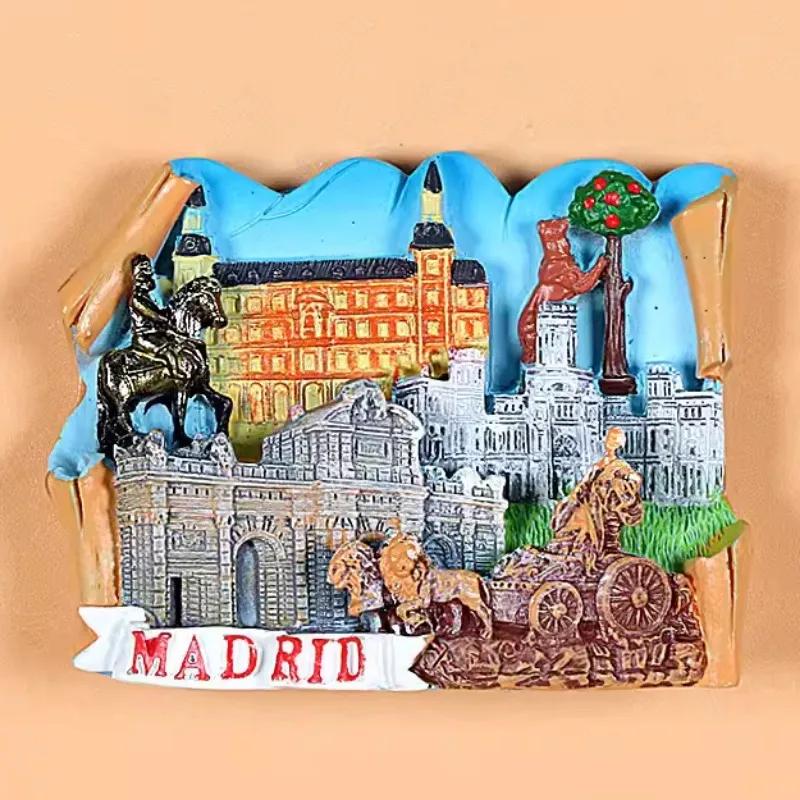 Italy Pisa Travelling Souvenirs Spain Madrid Denmark Copenhagen Fridge Stickers Home Decor Vietnam Fridge Magnets Wedding Gifts