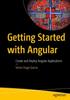Kniha Getting Started with Angular : Create and Deploy Angular Applications