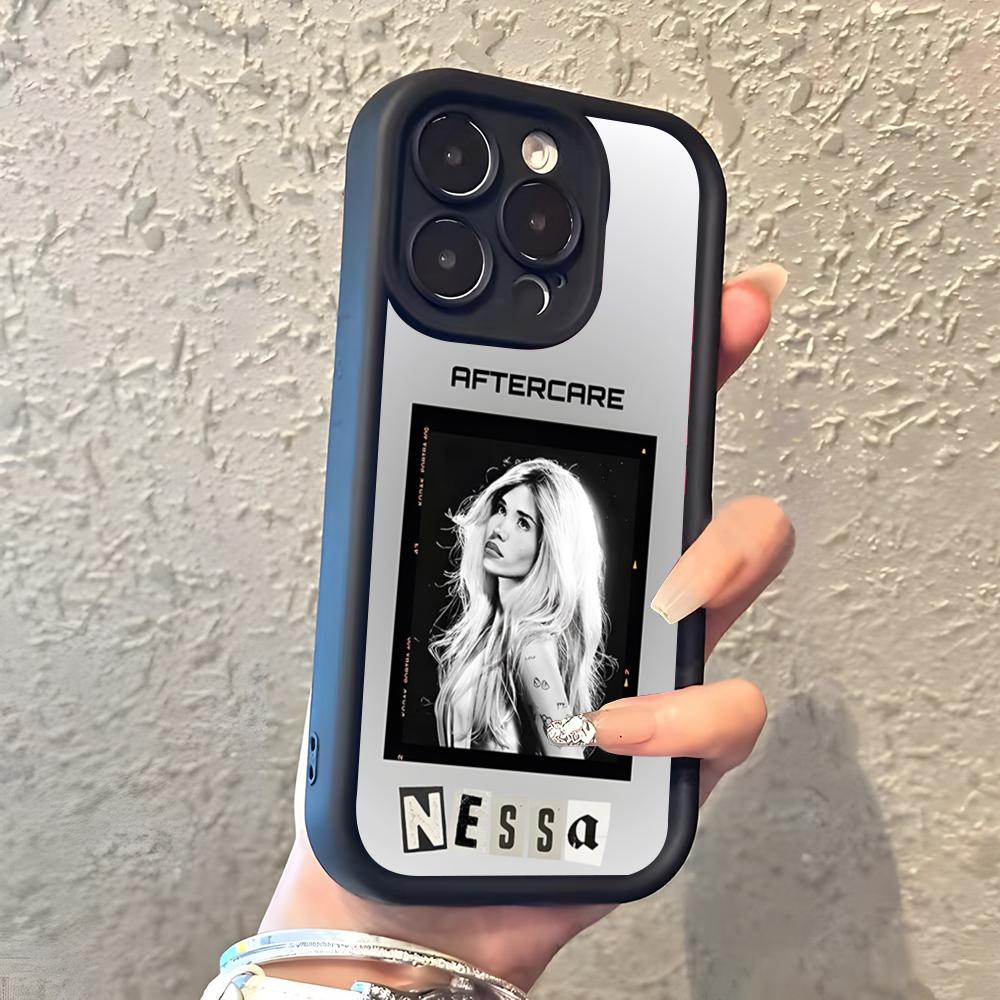 

Nessa Barrett Singer Phone Case For IPhone 17 Pro Max 16 15 14 Pro Max IPhone 13 Pro Max 11 Plus Silicone Cover iPhone 14 Pro