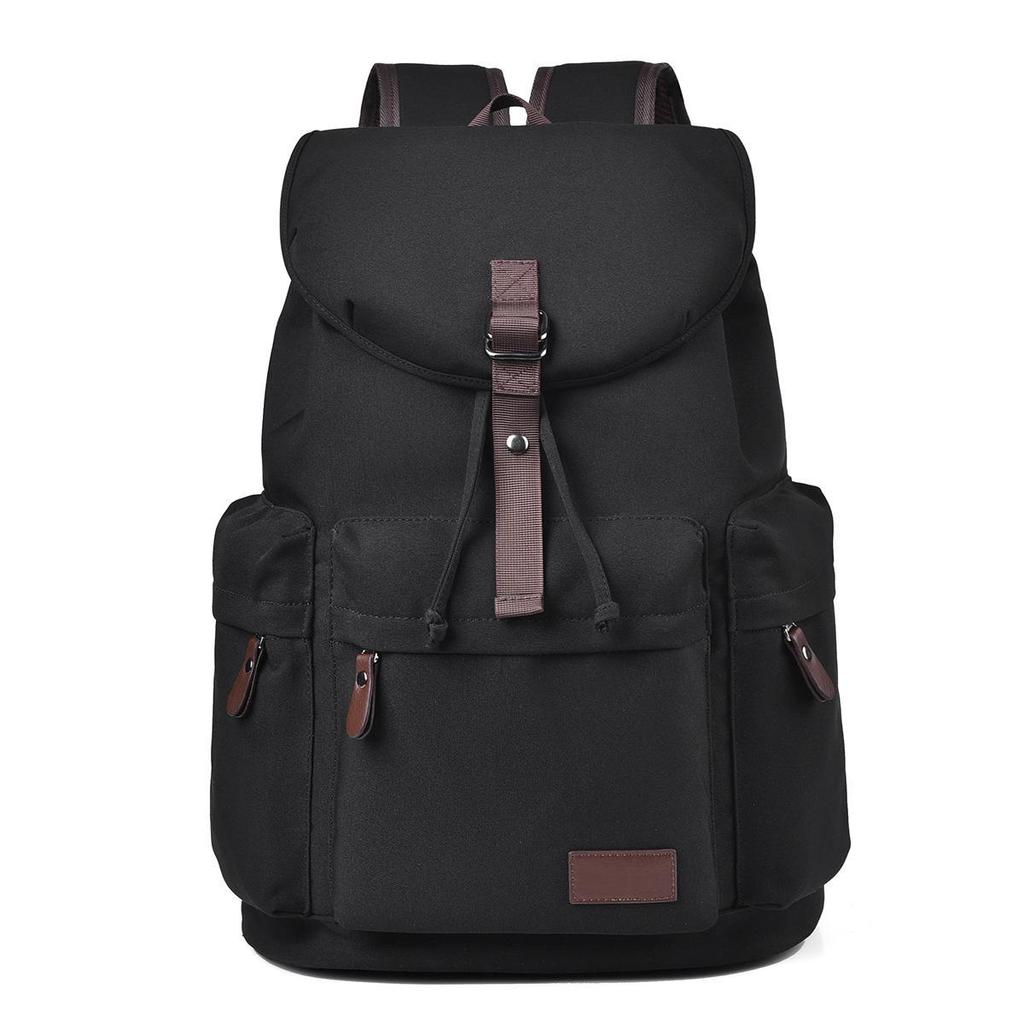 Retro Canvas Backpack: Lightweight, Large Capacity Travel Bag for Men, Perfect for College Students and Fashion Enthusiasts