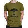 SPITFIRE Tričko Supermarine Bojovník WWII Británie Bitva o Británii RAF Tričko Top