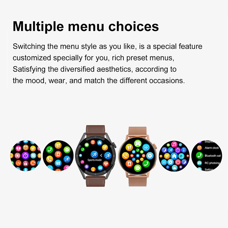 NFC Männer Smart Watch Fitness GPS Bewegungsverfolgung Bluetooth Anruf Frauen Smartwatch IP68 wasserdichte Sportuhren für Xiaomi iOS