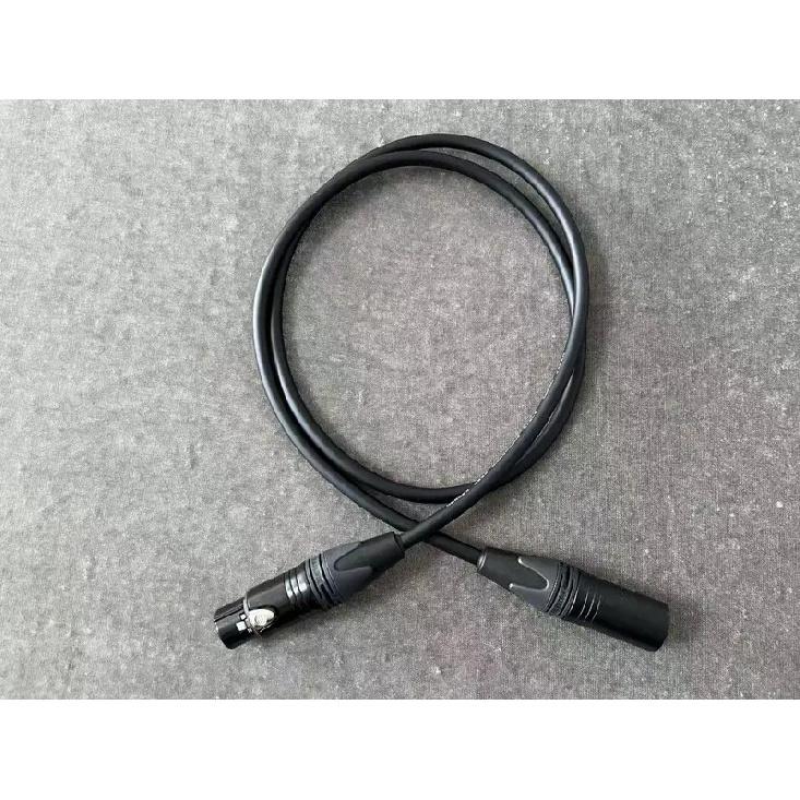 Handmade Japan Original Mogami 2534 XLR Male and Female black gold Microphone Cable Condenser Microphone Type Quade Cables OFC
