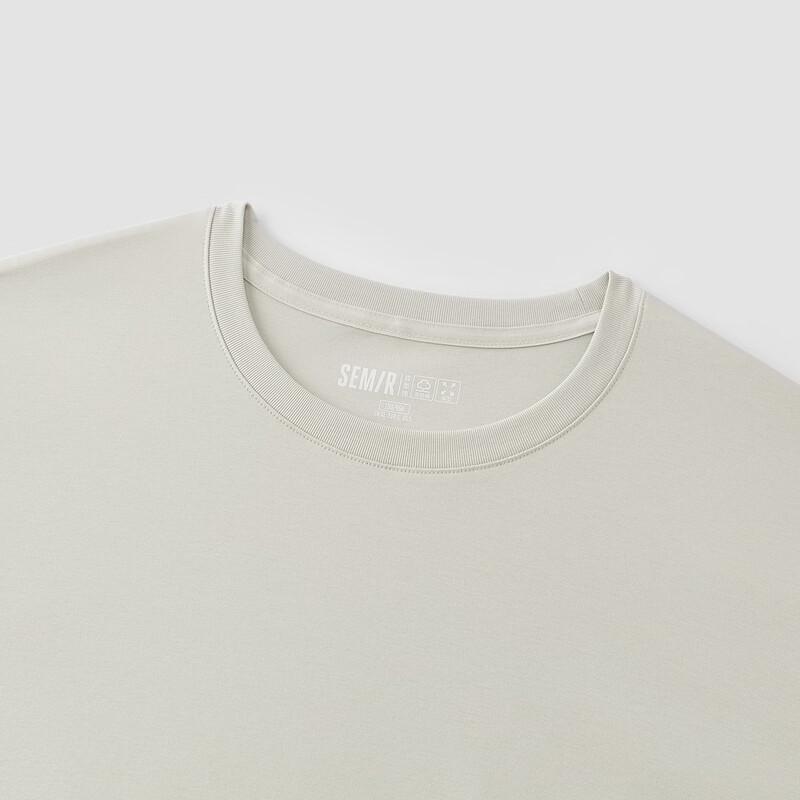 Semir Men's 2026 Relaxed Fit Soft Cotton Short Sleeve T-Shirt