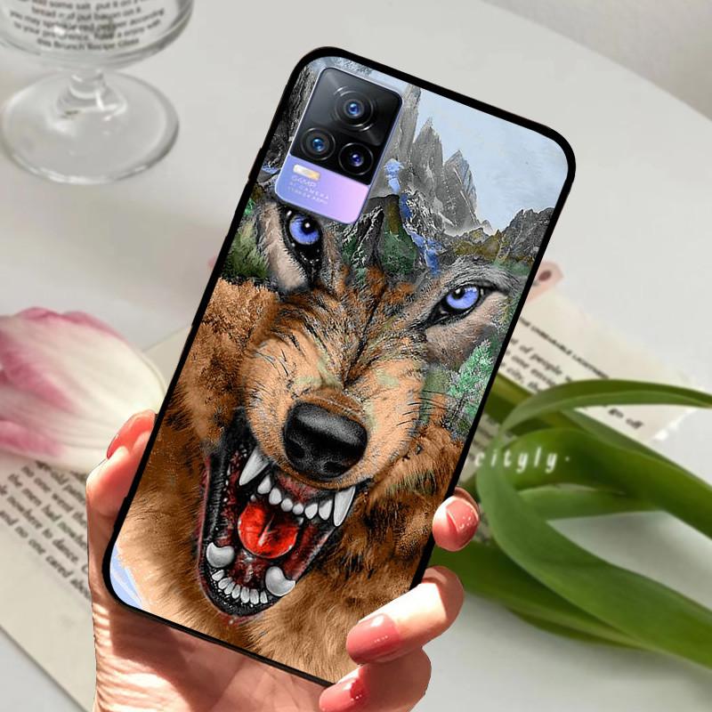 For Vivo V21e Case V 21e V2061 V2055 Soft TPU Phone Protective Fundas Cover For Vivo V21 V 21 4G 5G Shockproof Bumper Shells