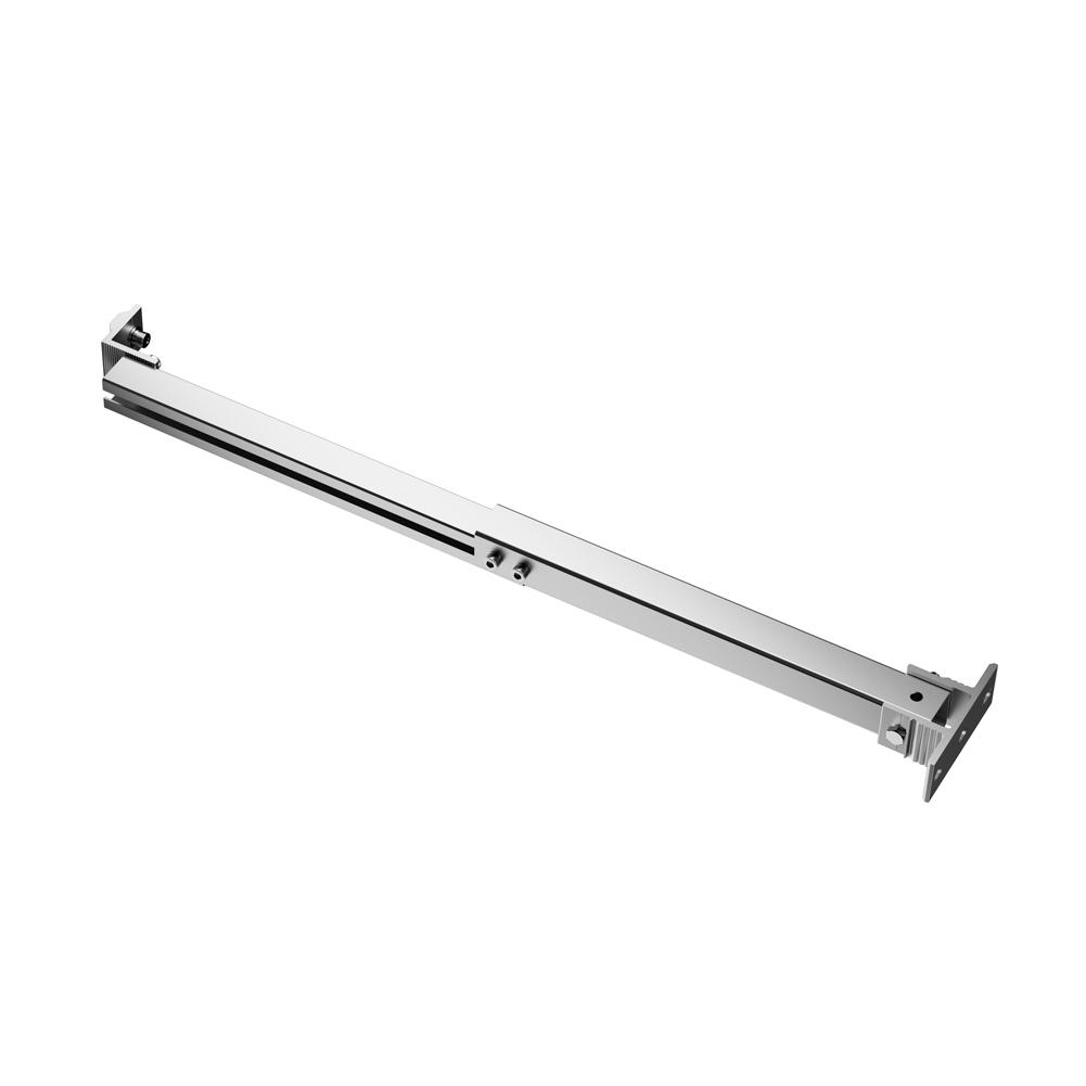 Solar Panel Mounting Rack Aluminum Alloy Solar Holder End Clamp Kit Adjustable Solar Panel Mounting Bracket 15-30 Degrees