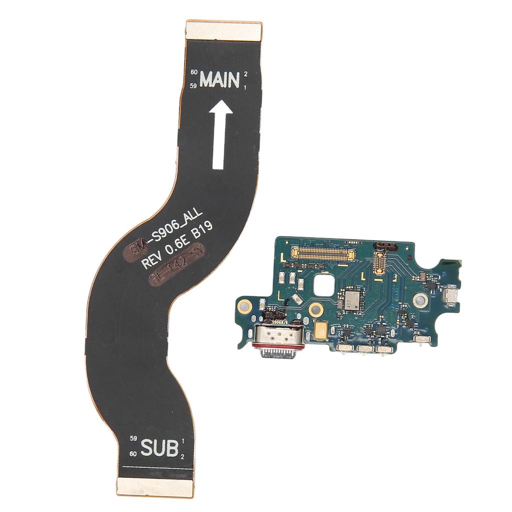 Dockanschluss für Samsung Galaxy S22 Plus S906B N EU-Version USB C Ladeanschluss Flexkabel
