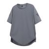 Men's Ice Silk Quick-Dry Sports Suit: Short-Sleeve Top & Shorts for Summer Running and Fitness
