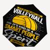 Volleyball Theme Automatic Umbrella, Lightweight & Portable, 8 Rib, Perfect for Outdoor Travel, Birthdays, Christmas, Gifts.