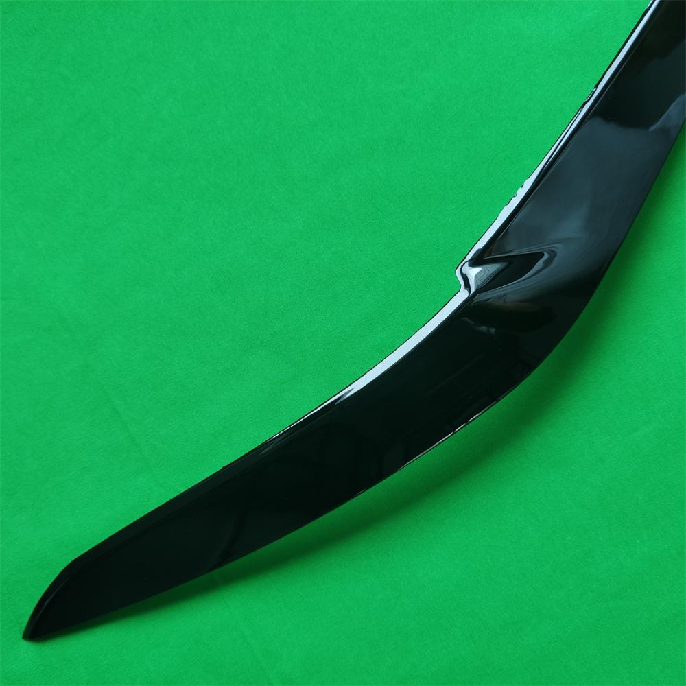 Acoperire pentru sprâncene pentru faruri din față auto pentru BMW X5 G05 X6 G06 2018 - 2022 Carbon/Negru lucios Plastic ABS