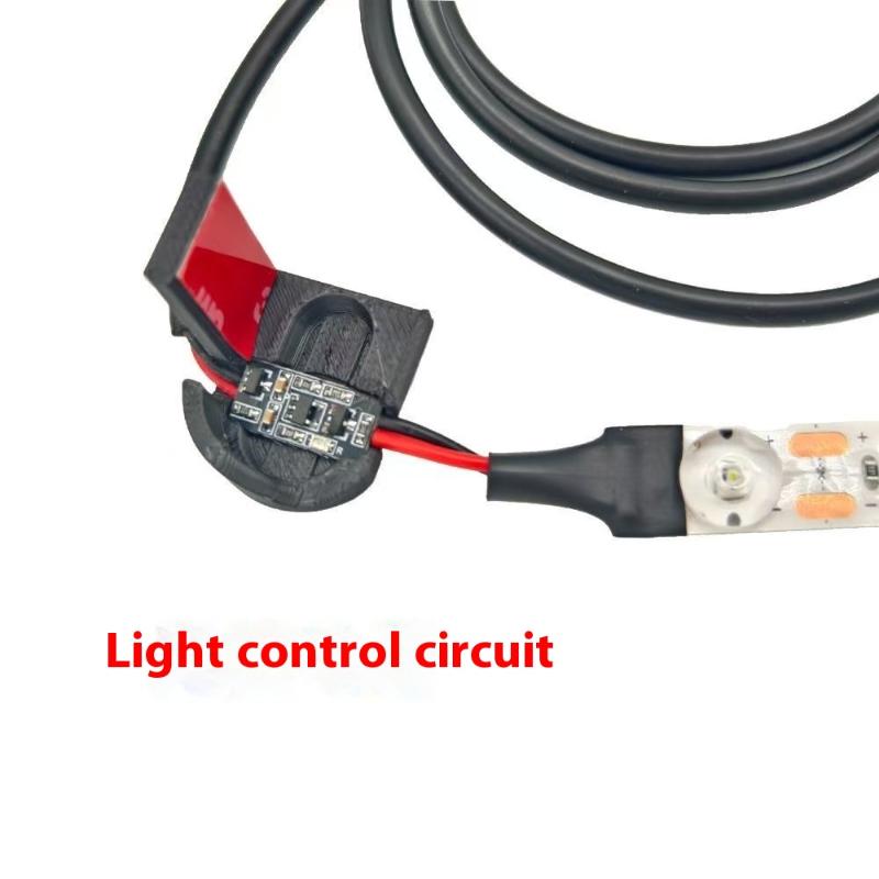 1Pcs Magnetic Installation Aluminum Alloy Led Strip For Bambu Lab A1/A1 Mini Led Light Bar Kit Diy Accessories
