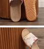Lightweight Non-slip Indoor Burlap Sandals for Couples