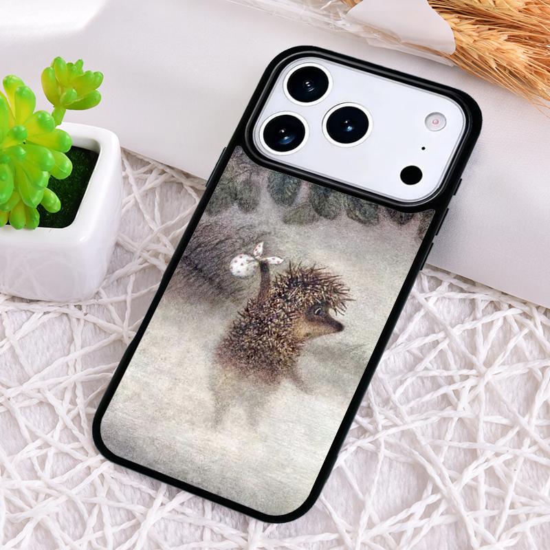 Hedgehog in the Fog Phone Case for iPhone 17 Air 16 15 11 12 14 13 Pro Max Shockproof Cover