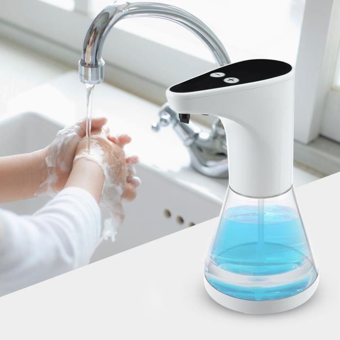 Distributeur de savon - Modèle sans contact - Capacité 520 ml - Plastique ABS - Fonctionnement automatique