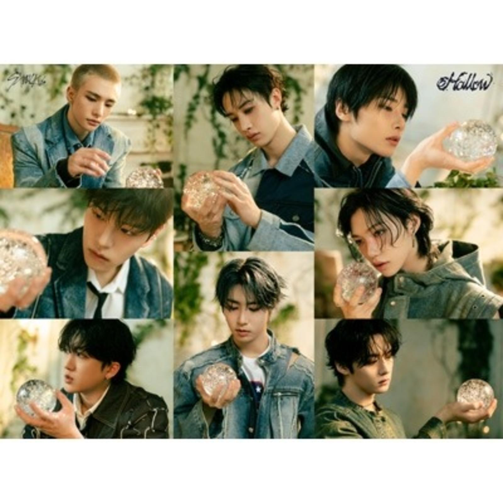 Stray Kids Hollow ЯПОНИЯ 3-й мини-альбом Hollow [Лимитированное издание] (CD + набор визуальных карточек) зелёный