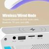 Bluetooth Speaker Wireless Charger Table Lamp RGB Alarm Clock Sound Box LED Portable Mini Party Loudspeaker