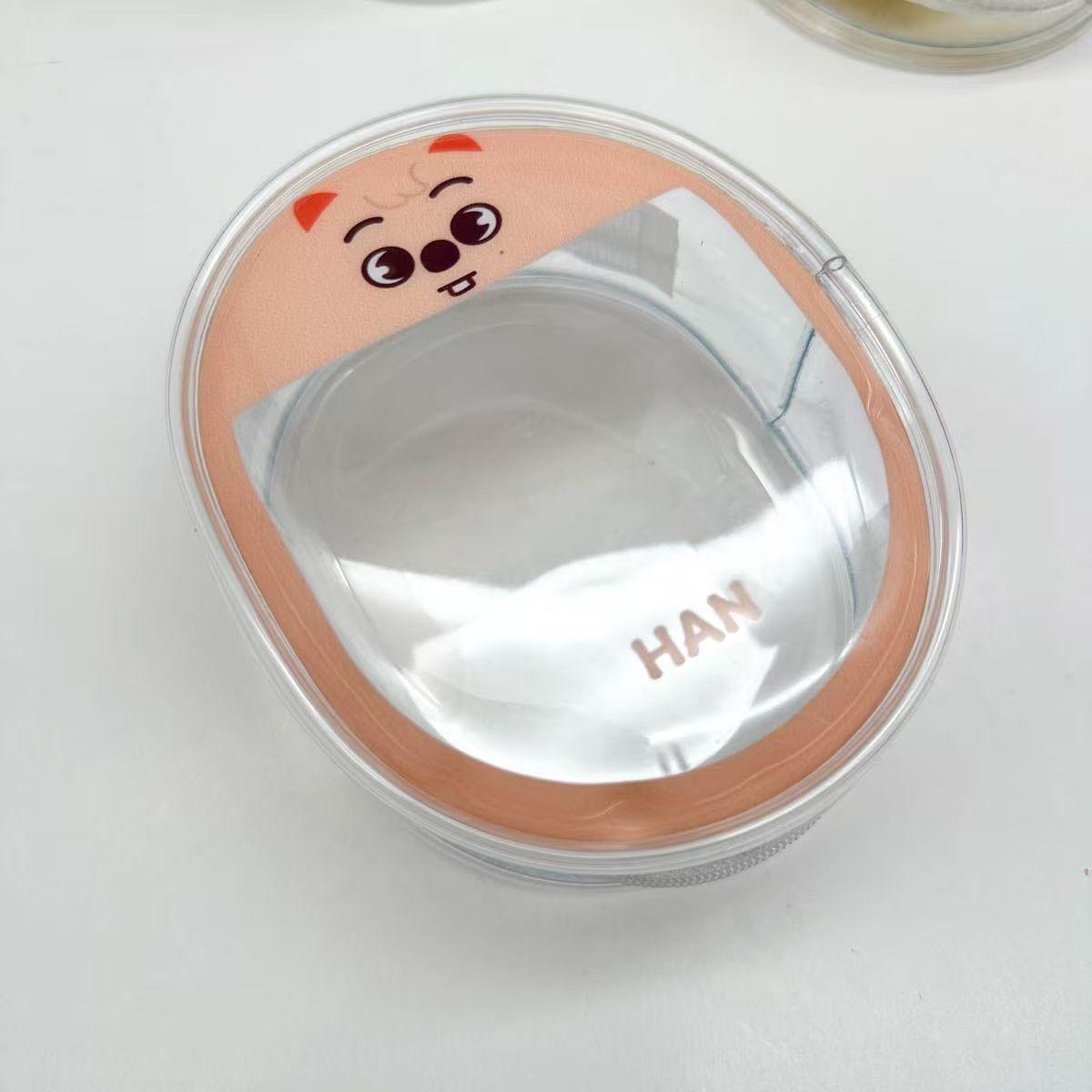 

ПВХ Сумка-кошелек на молнии для хранения брелоков и значков Stray Kids Set