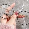 Korean Fashion Style Polygonal Anti Blue Glasses Eyeglasses for Men/Women Anti Radiation Glasses