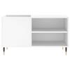 VidaXL Armoire à disques blanc 85x38x48 cm bois d'ingénierie 831692