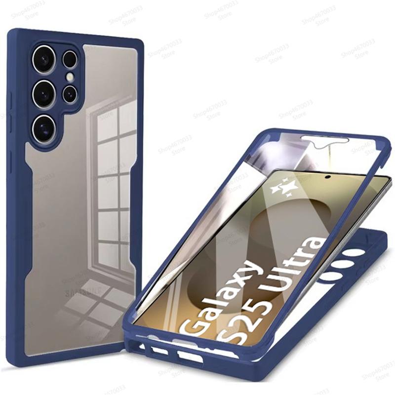 360° Full Body Cover Phone Cases For Samsung Galaxy S25 S24 S23 S22 S21 Ultra Plus FE Shockproof Cover Phone Accessories Funda