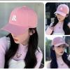 R Standard Soft Top Big Head Circumference Baseball Cap Showing Face Small Men's and Women's Versatile Sunshade Cap Couple Hat