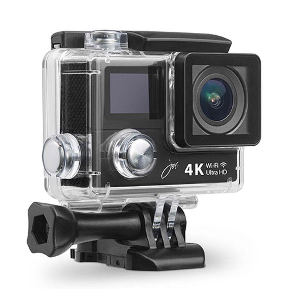JOYEUX 4K WiFi Action Camera PRO 1080P Black, 4MP,