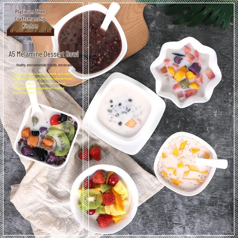 Melamine Creative Dessert Bowl