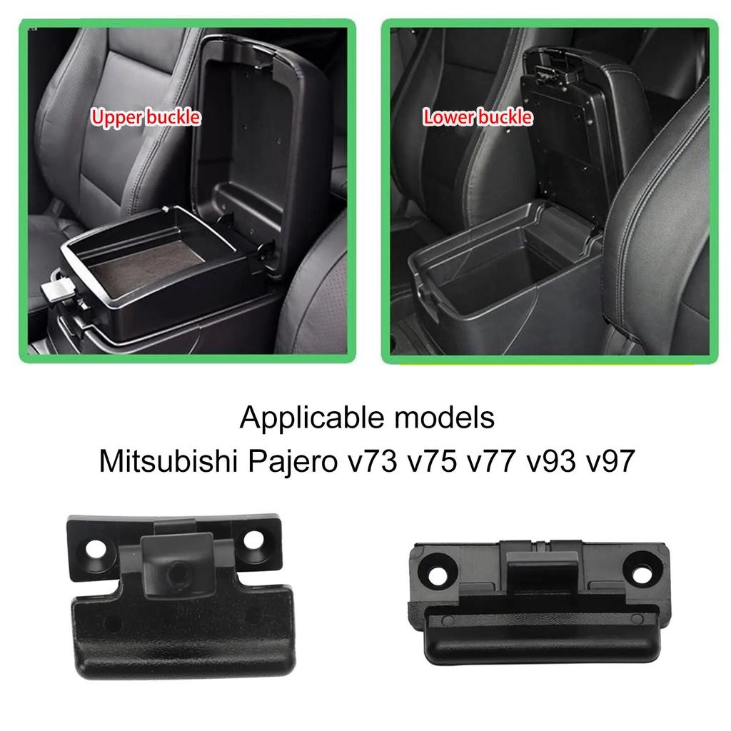 1Pcs Car Console Catch Latch MR532555 Armrest Box Cover Upper Latch Clip For Pajero 2000-2018 NM NP NS NT NW &NX
