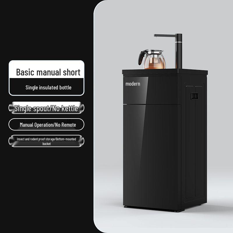 Vertical Smart Bottom-Loading Hot & Cold Water Dispenser - Multifunctional Automatic Tea Bar Machine for Home Use