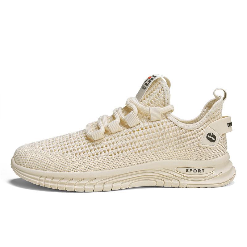 Men's Shoes Summer 2021 New Korean Version Mesh Hollow Thin Breathable Mesh Shoes Men's Outdoor Leisure Sports Trendy Shoes