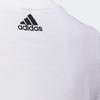 (WMNS) Adidas UST  3 Bar T-Shirt Asia Sizing 'White Purple' Women's HE9979
