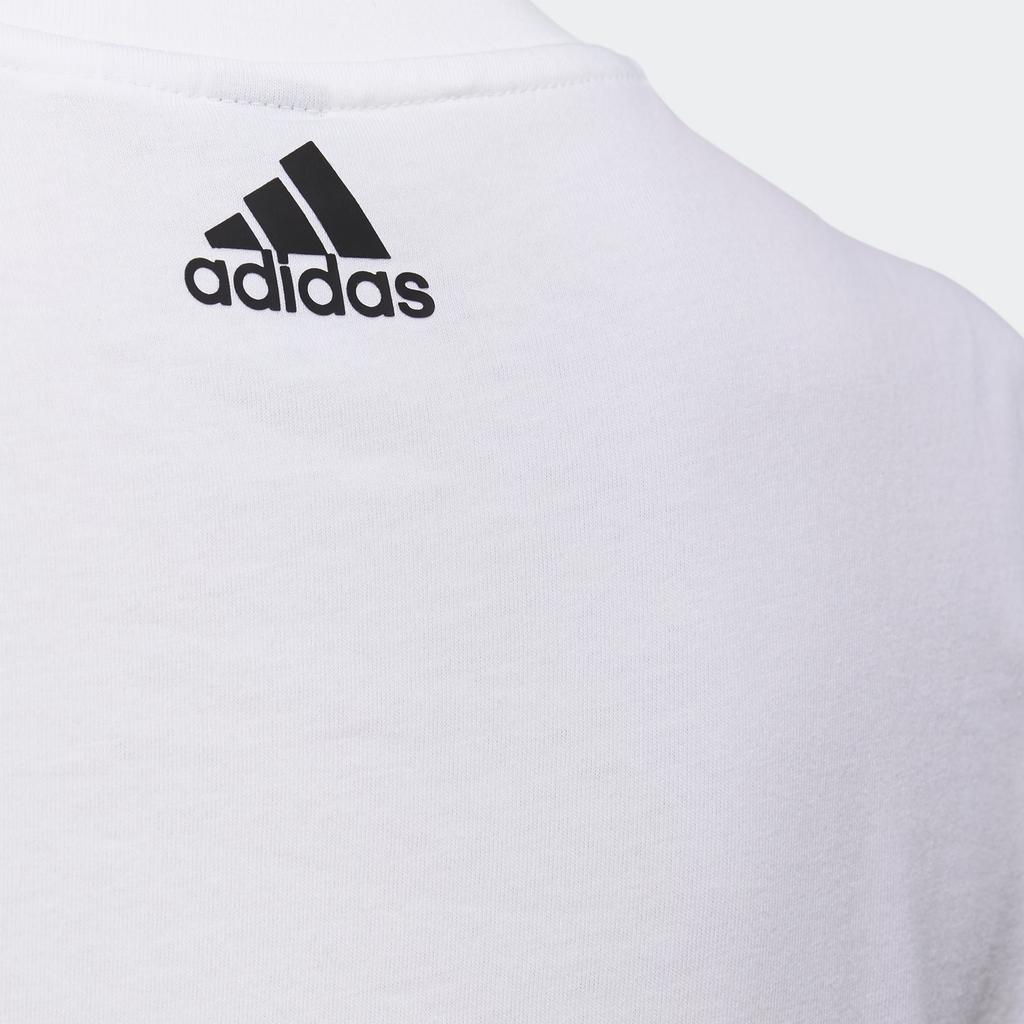 (WMNS) Adidas UST  3 Bar T-Shirt Asia Sizing 'White Purple' Women's HE9979