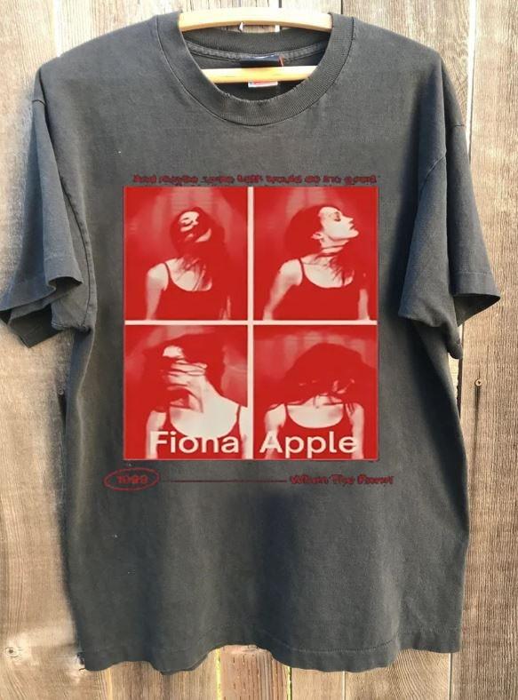 Fiona Apple Fast As You Can On Tour Charcoal Unisex Shirt S-5XL KH16082
