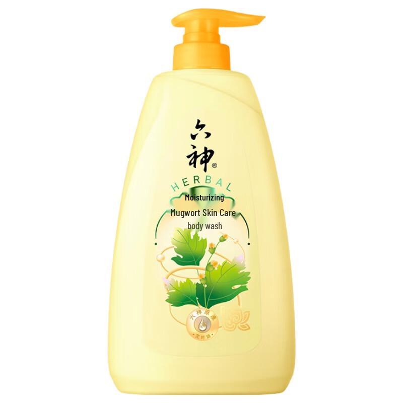 Liu Shen Beifuß Gesunde Haut Juckreizstillendes Duschgel