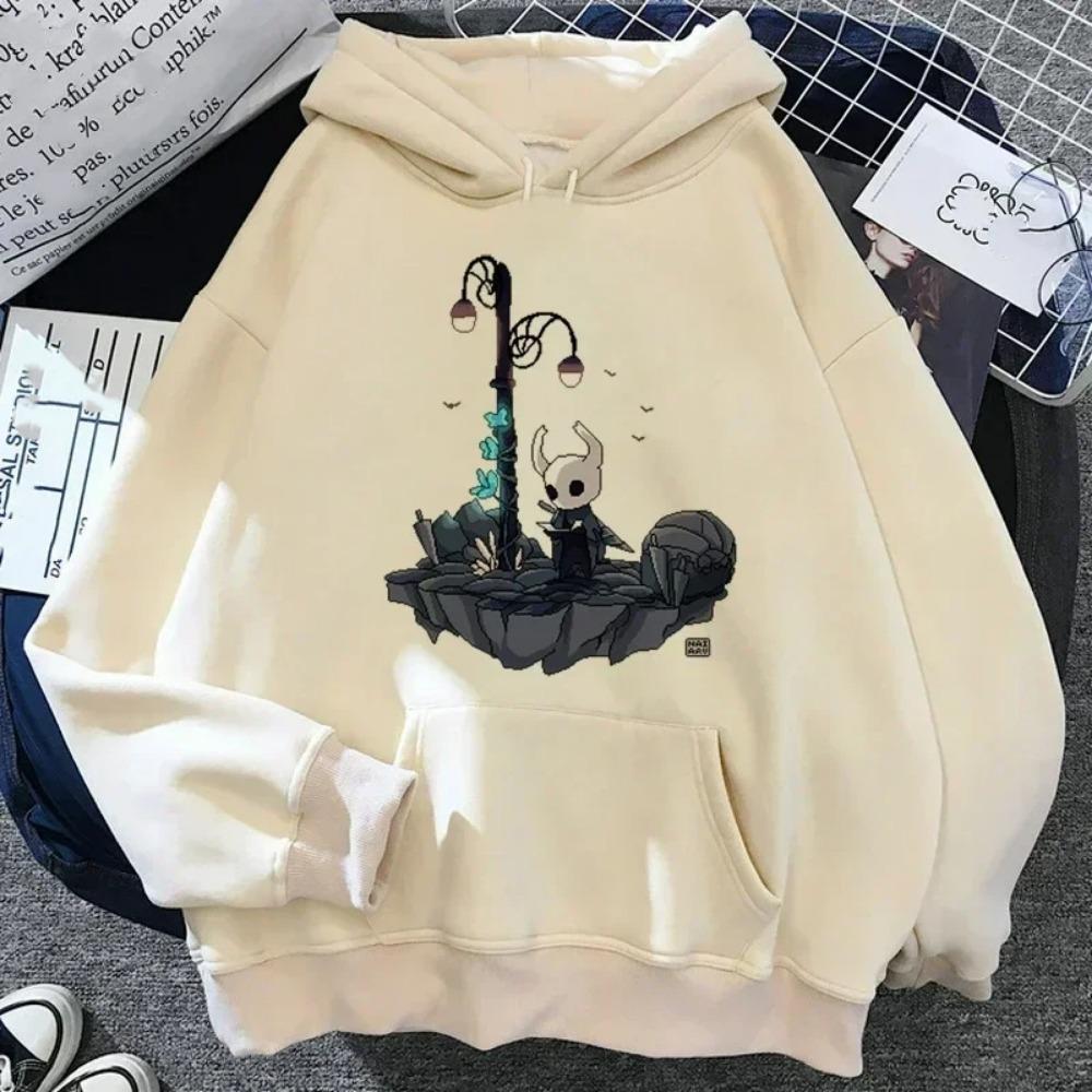 Hollow Knight Print Kapuzenpullover Herren Damen Mode Oversized Langarm Pullover Kinder Kapuzenpullover Sweatshirt